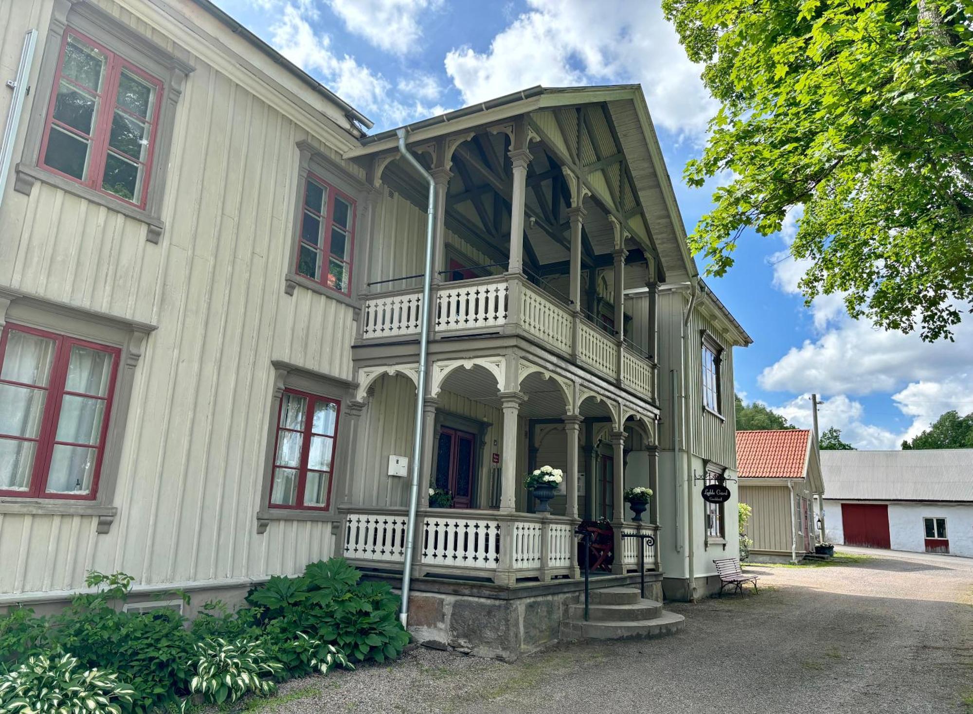 Lydde Gard Hotel Kinna Bagian luar foto